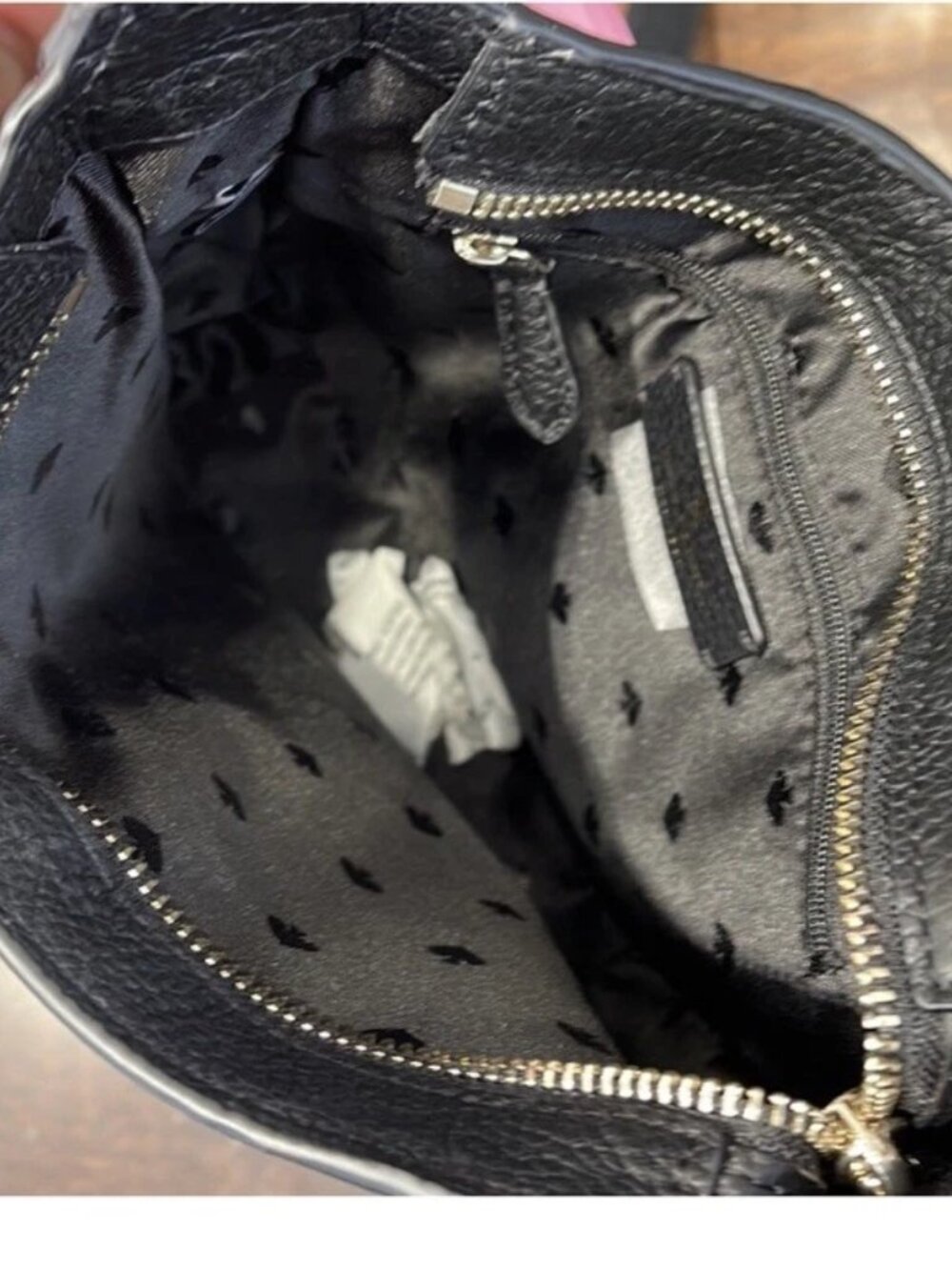 Kate Spade Perry Leather Crossbody Fresh Peach Floral - Picture 6 of 7